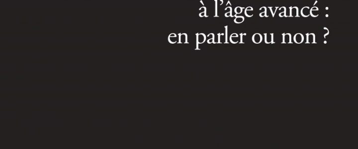 Les douleurs chroniques à l’âge avancé: en parler ou non?